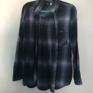 Blue flannel